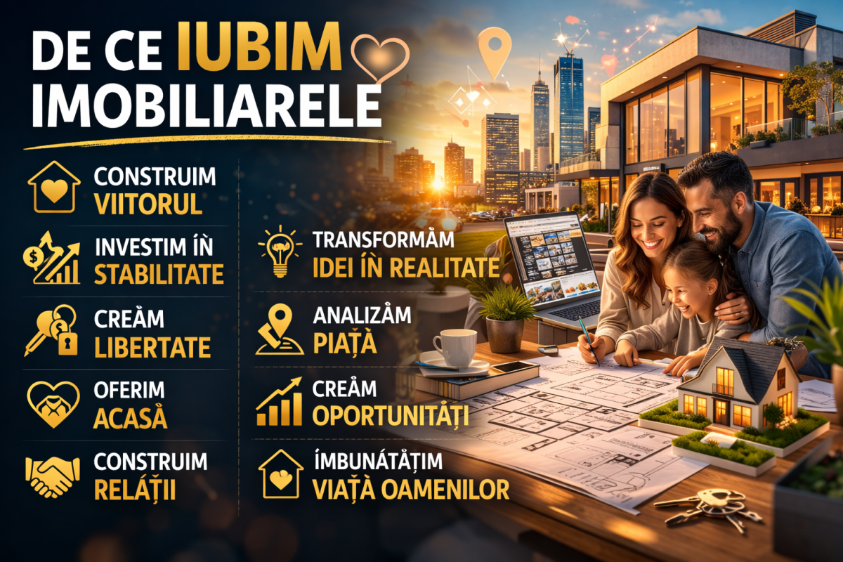 De ce iubim imobiliarele
