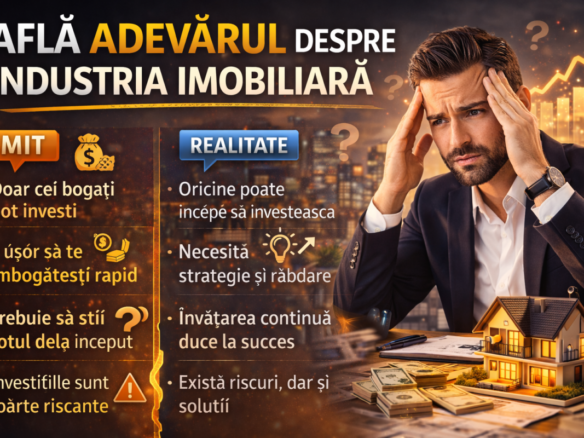 Află adevărul despre industria imobiliară