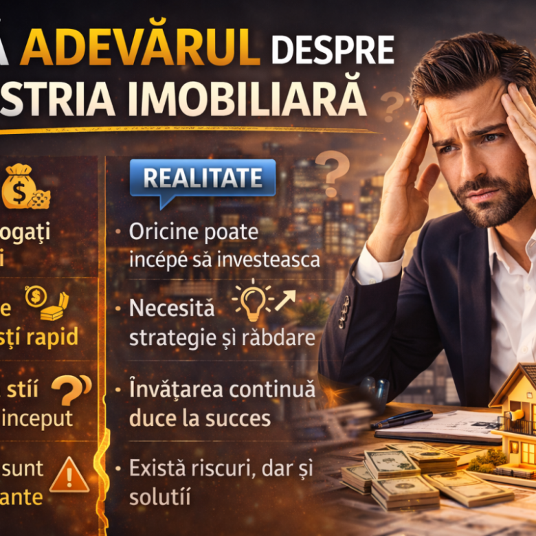 Află adevărul despre industria imobiliară