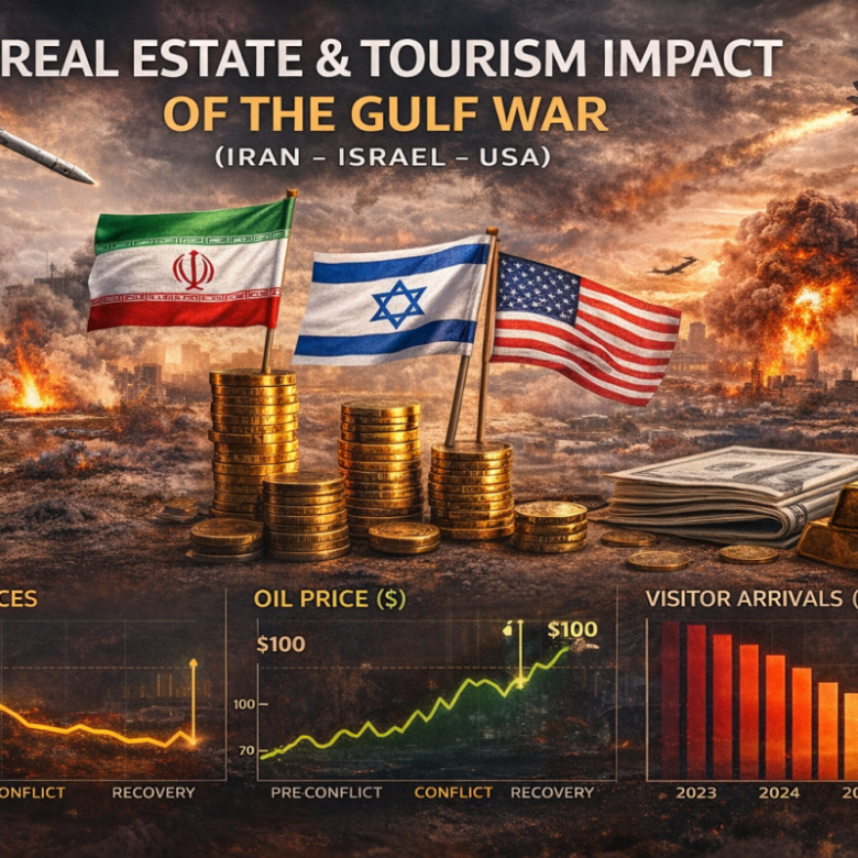 Evoluția pieței imobiliare și a turismului în contextul războiului din Golf (Iran – Israel – SUA)