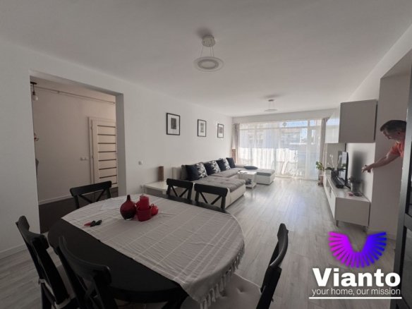 APARTAMENT 3 CAMERE 83 MP SI GRADINA| MOBILAT SI UTILAT | LOC DE PARCARE