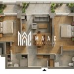 Apartament 3 camere | 72.35 MPU | Balcon | Veterani