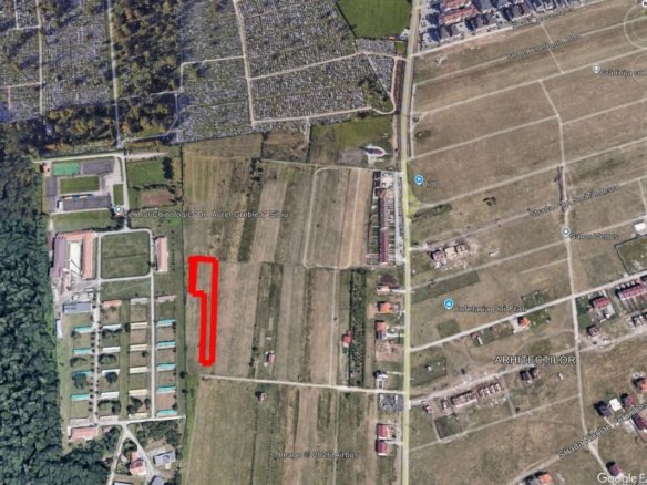 TEREN CALEA CISNADIEI 5160 MP | PUZ IN LUCRU PENTRU 8 LOCUINTE UNIFAMILIALE