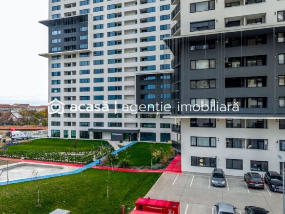 Apartament 2 camere în XCity Towers Timișoara – Parcare inclusă