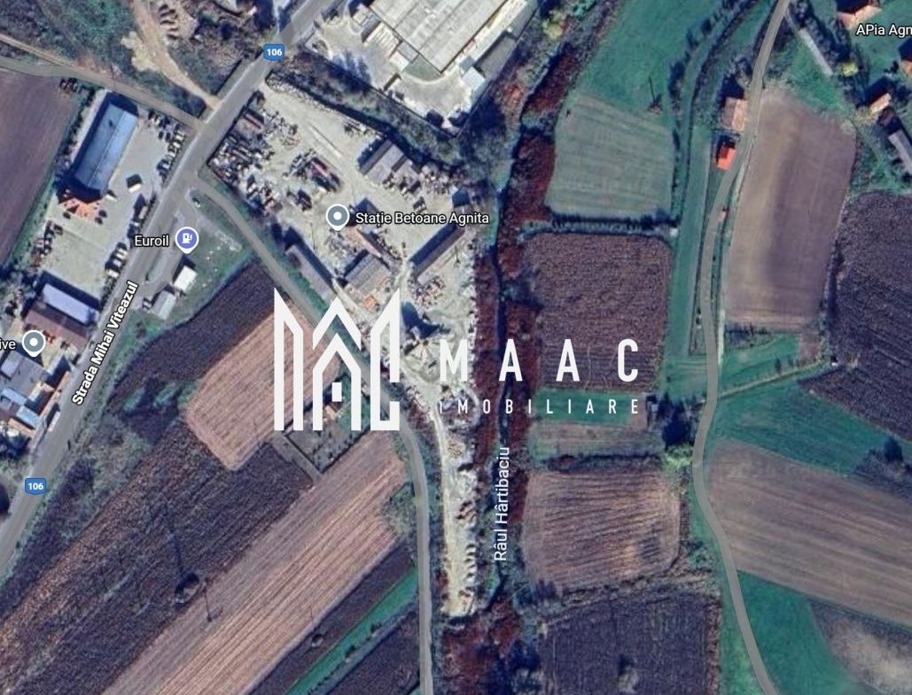 Teren industrial I 18100 mp I St. Betoane I Hale I Agnita
