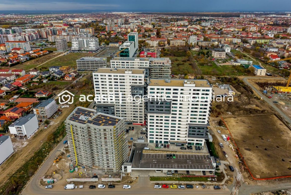 Etaj 16 – Apartament 3 camere – XCity Towers, Timișoara