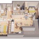 Penthouse NOU 3 camere – ARED LANGA AFI – direct de la dezvoltator