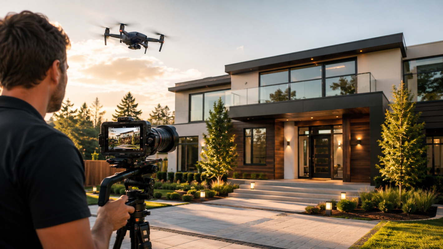 De ce anunțurile imobiliare cu video și filmare cu drona atrag mai multă atenție