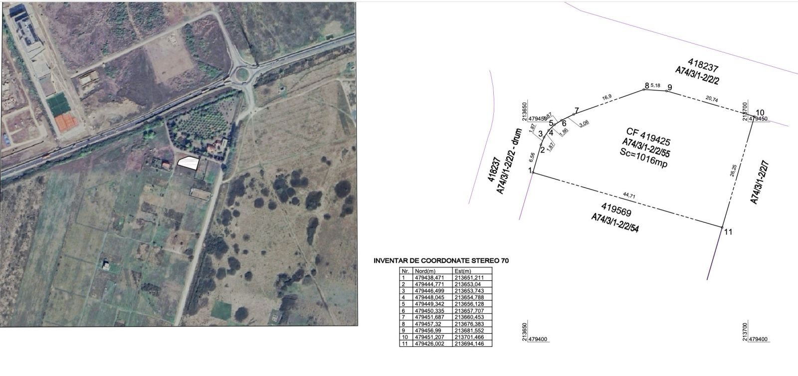 Teren intravilan 1.016 mp lângă UMFT Ghiroda