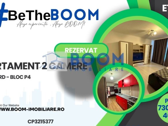 Apartament 2 camere Zona Nord | Etaj 1 | Complet mobilat si utilat