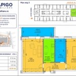Apartamentul nr. 28 | 2 camere decomandat | Etaj 3 | Terasă 8,56 mp |