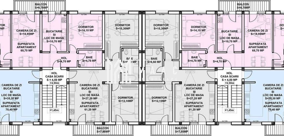Apartament 3 camere Sibiu | Parter | Decomandat I D.Stanca