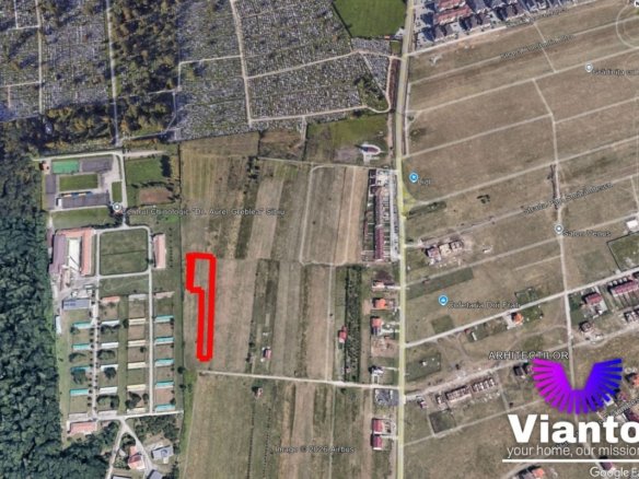 Teren Calea Cisnadiei 5160 mp | Puz in lucru pentru 8 locuinte unifamiliale