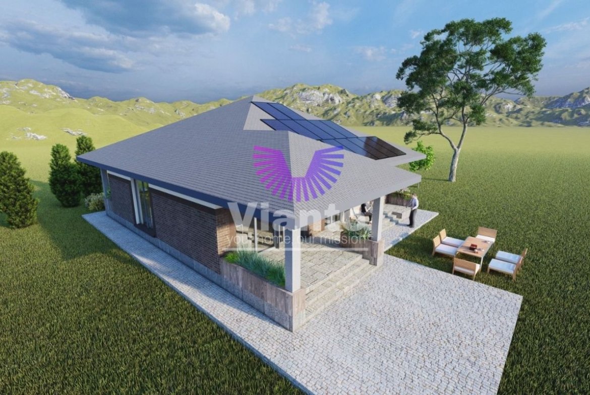 Casa Individuala Premium cu 4 Camere-120mpu si Teren 500mp in Sura Mica