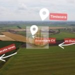 Teren Extravilan Sacalaz | Doar 9,5 €/mp | Zonă in Dezvoltare