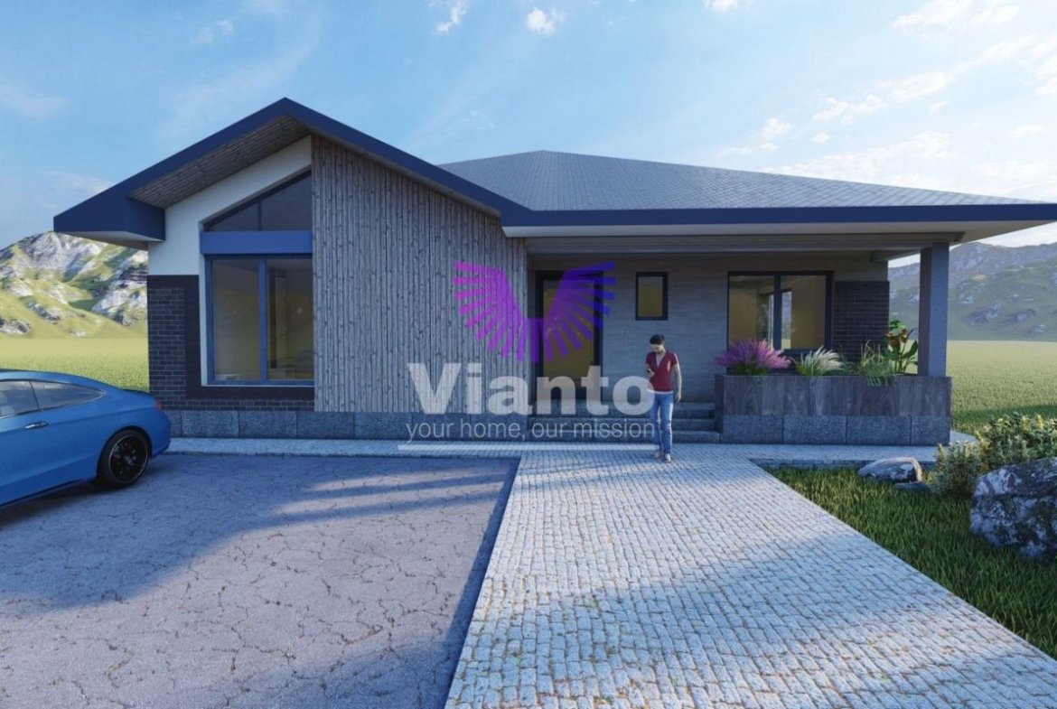 Casa Individuala Premium cu 4 Camere-120mpu si Teren 500mp in Sura Mica