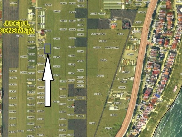 Teren Intravilan pentru Vilă / Pensiune – Zona Steaua de Mare 2, Eforie Nord