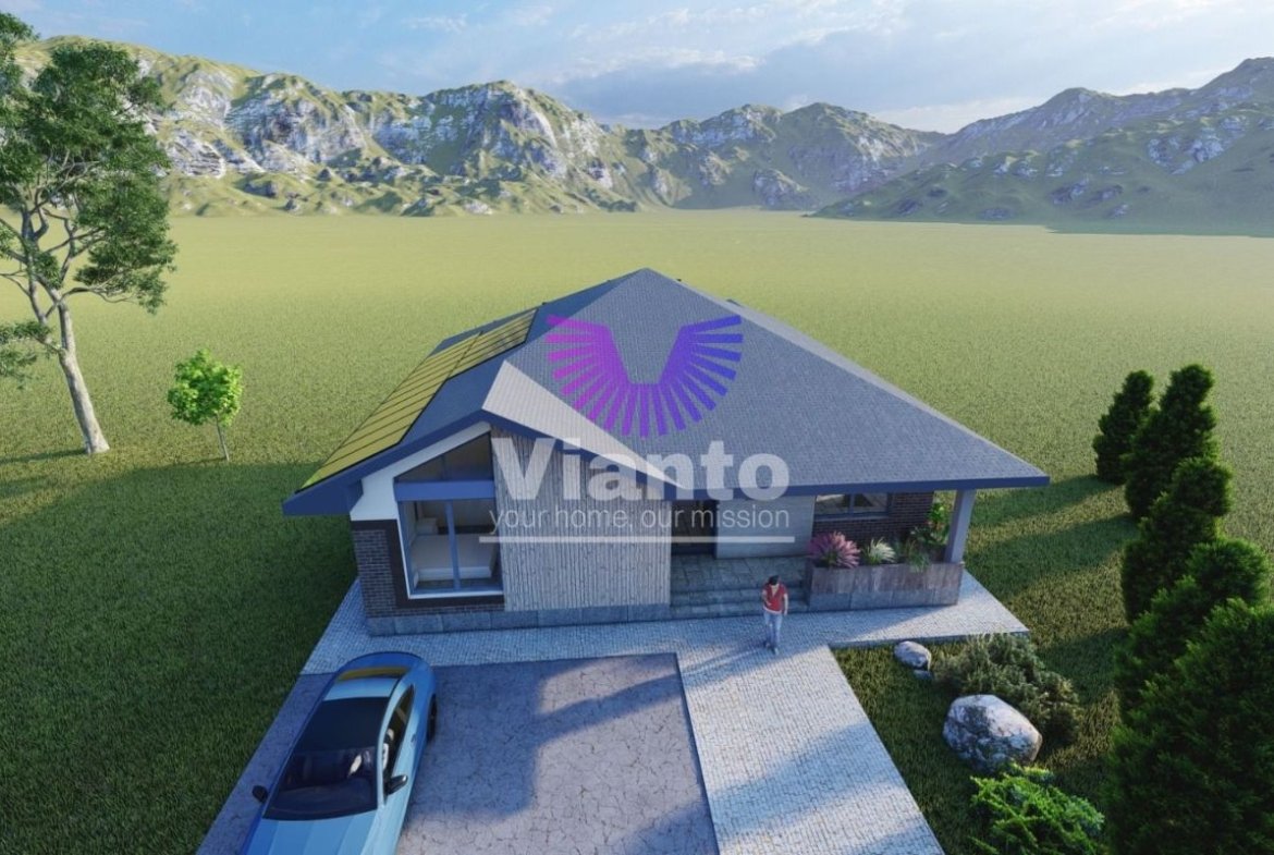 Casa Individuala Premium cu 4 Camere-120mpu si Teren 500mp in Sura Mica