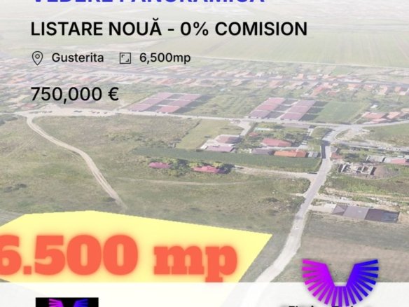TEREN VEDERE PANORAMICA SIBIU | INTRAVILAN GUSTERITA