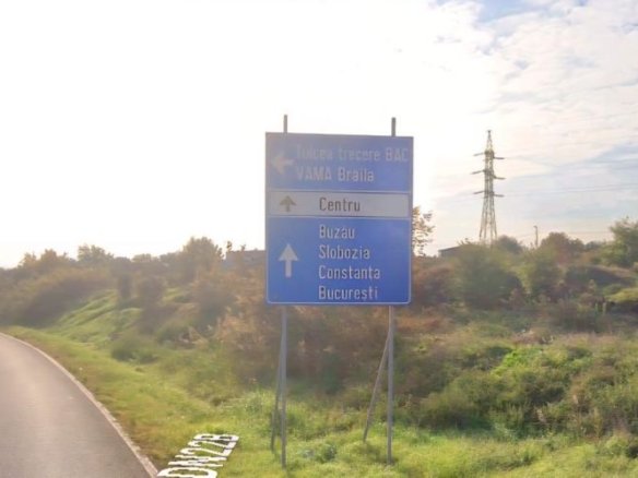 Teren intravilan 14.168 mp – pozitie excelenta la intrarea in Braila