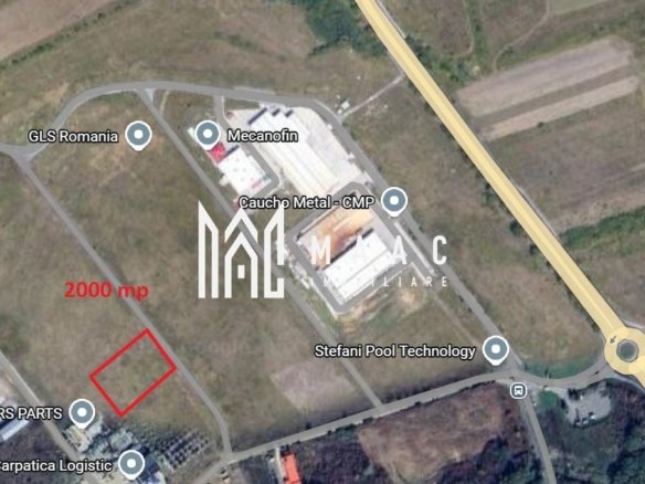 Teren industrial 2000 mp Autorizatie Selimbar Parc