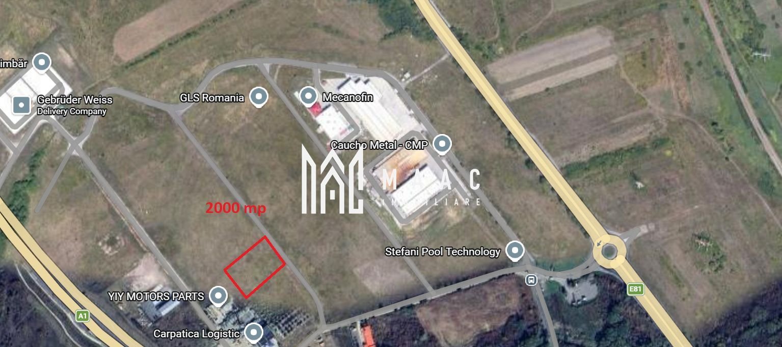 b2f3ee1e936a48b69d1270cdd0624601 Teren industrial 2000 mp Autorizatie Selimbar Parc