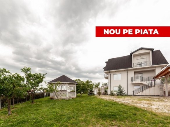 Casă cu 5 camere si 1255 mp teren – Stefanesti-Arges -independență energetica