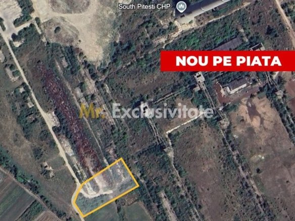 Teren intravilan 3.288 mp | Front stradal 69 m | Zona fostului CET Bradu |
