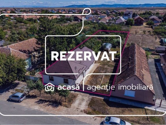 REZERVAT! Casa 4 camere – Teren 1603mp – Livada, Arad – COMISION 0%