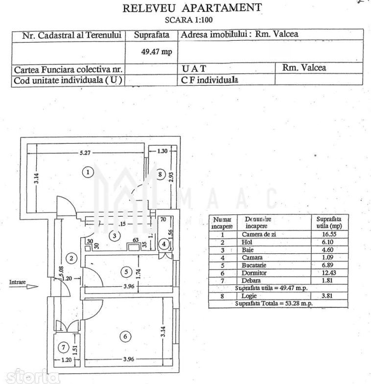 Apartament 2 camere | Ostroveni | etaj 4/10 | lift | centrală