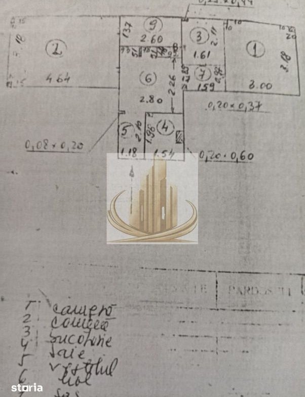 Apartament 2 camere decomandat, renovat