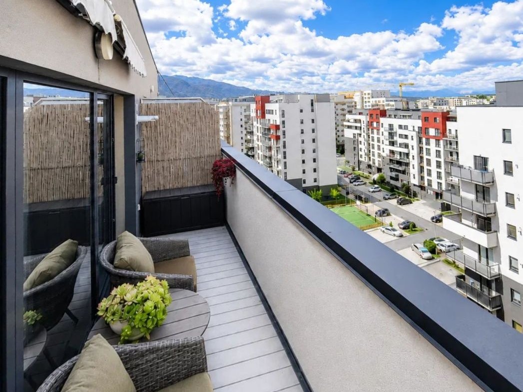 DUPLEX MODERN CU 3 CAMERE TERASĂ PARCARE ȘI BOXĂ CORESI