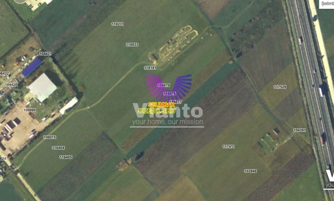 Teren extravilan 4166 mp | Selimbar