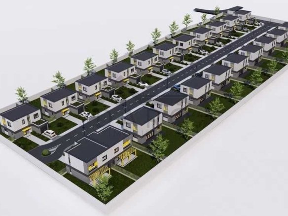 Casă nouă P+1E, 117 mp utili, 442 mp teren, NZEB, pompă de căldură + fotovoltaice 6 kWp, STR. IOAN VESCAN
