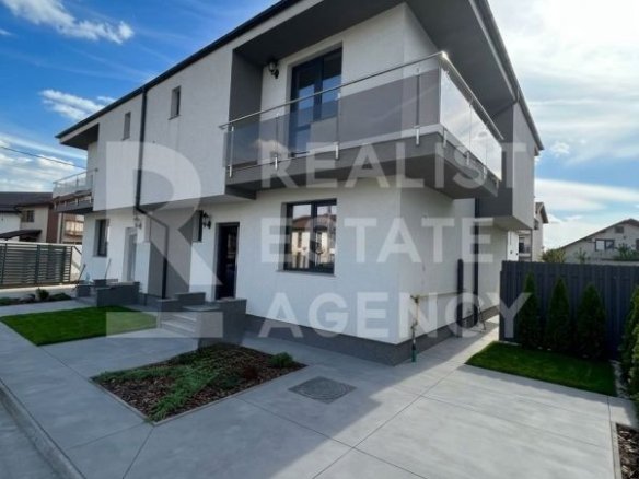 Duplex nou, teren – 255 mp, 2 locuri de parcare, Otopeni