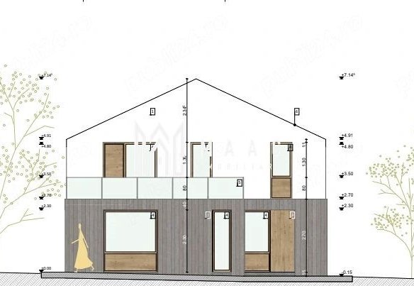 Teren intravilan 413mp | Cristian ,autorizatie casa proiect, toate utilitatile