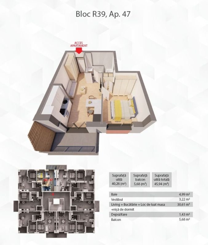 8e29853fa2f441b9a0dcf6516279efc5 Apartament in complex rezidențial ARED