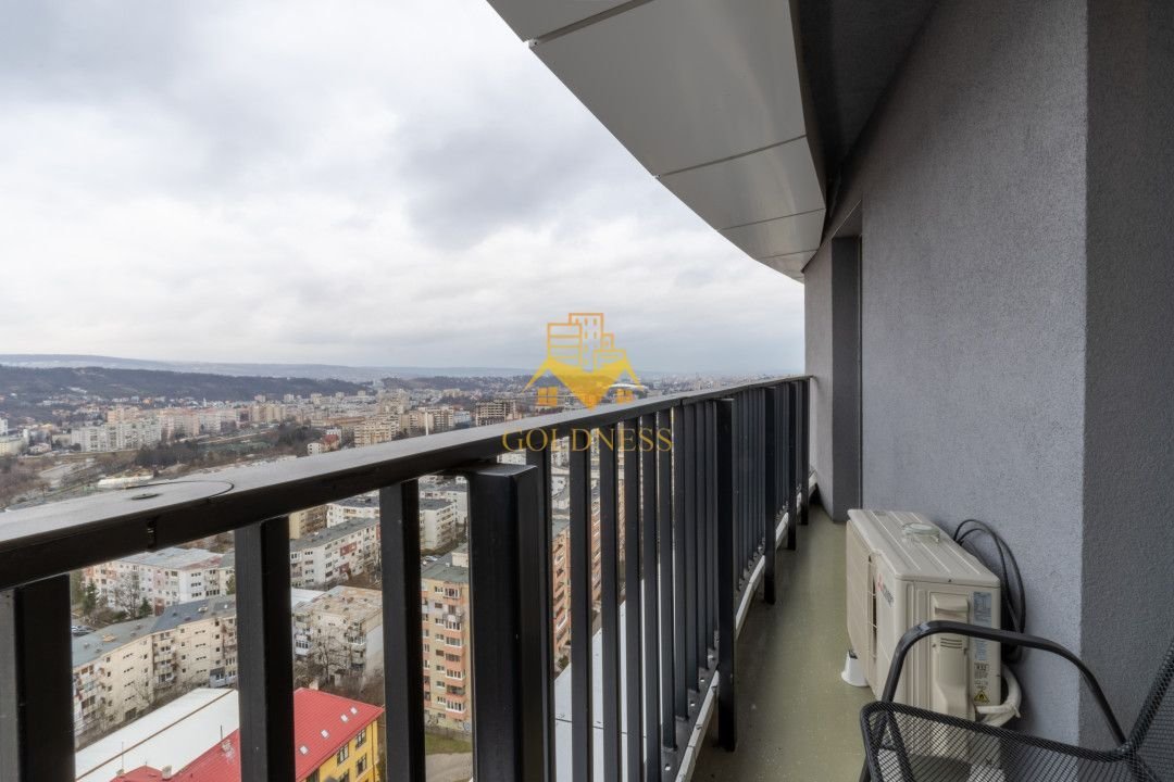 2 camere,parcare, bloc nou, terasa,Manastur, West City, Calea Floresti