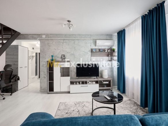 Apartament modern cu 2 camere și mansardă – Eremia Grigorescu