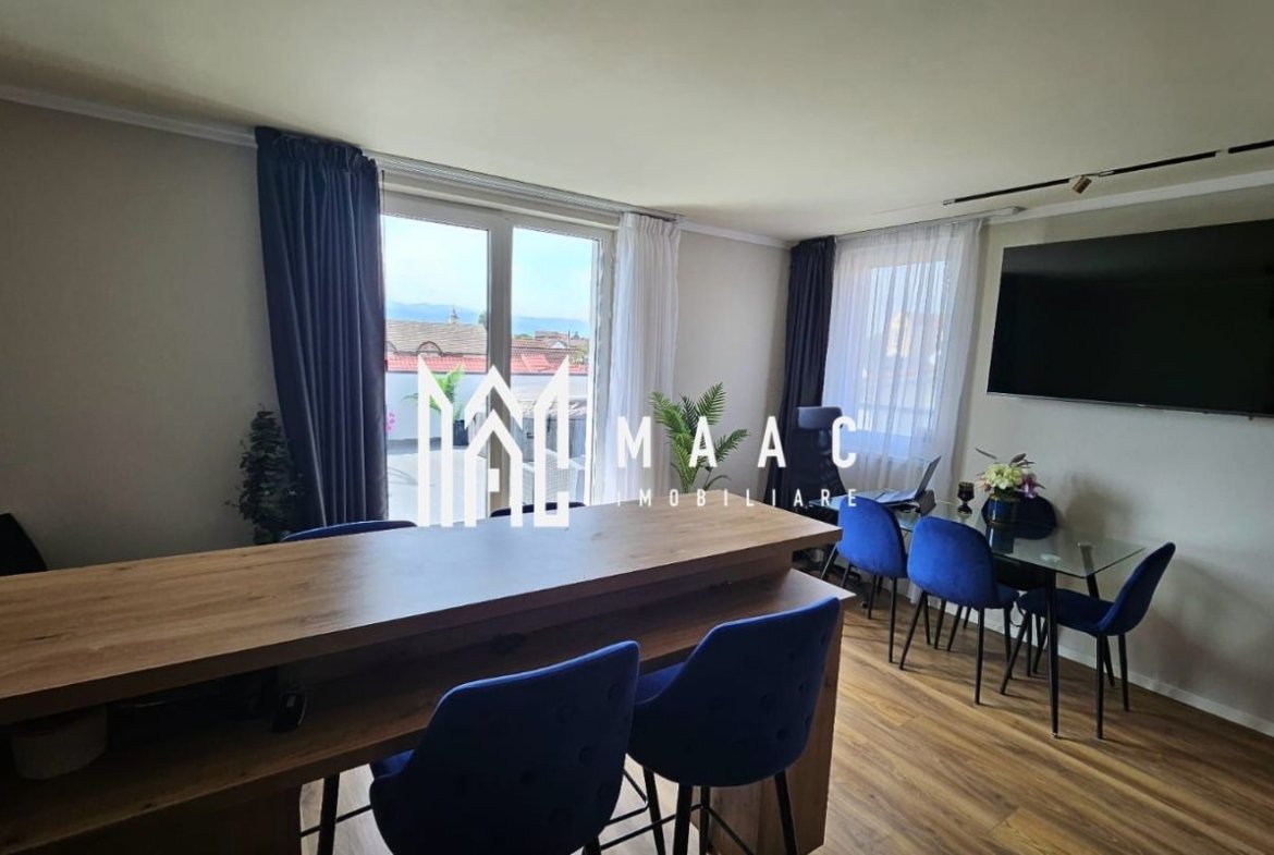 Penthouse | 50 MPU | Curte privată | 2 loc Parcare | Turnisor