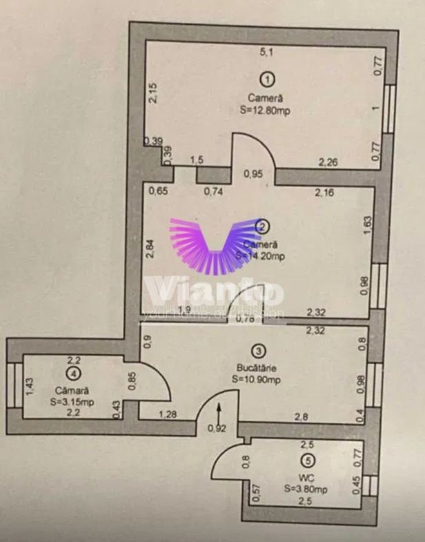 Apartament de vânzare in centrul Sibiului