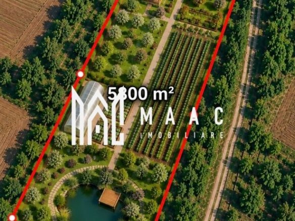 Teren 5800MPU I Acces drum I Ideal Construcție I Zona retrasă I Cabana