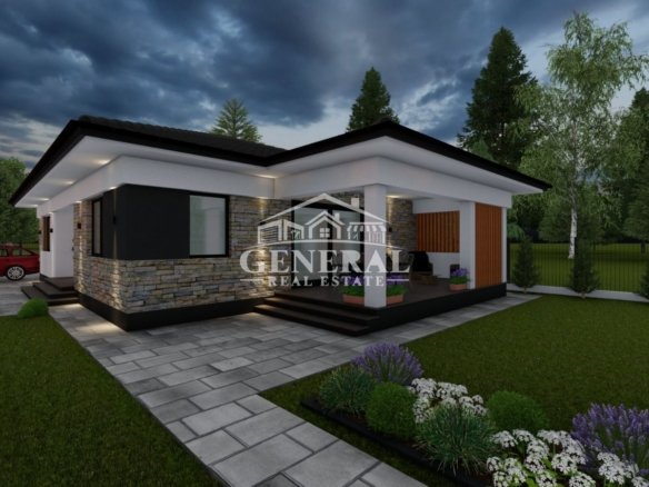 Casa la rosu 150m2 in Mocira MM teren 5,5 ari COMISION 0%
