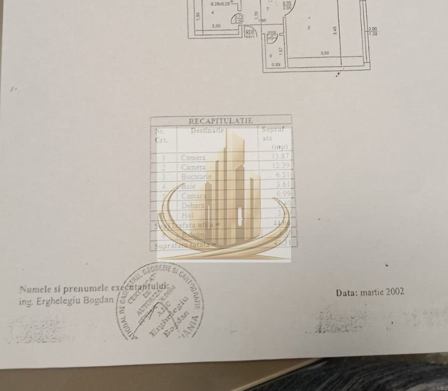 Apartament 2 camere decomandat, 48 m² – Șos. Giurgiului