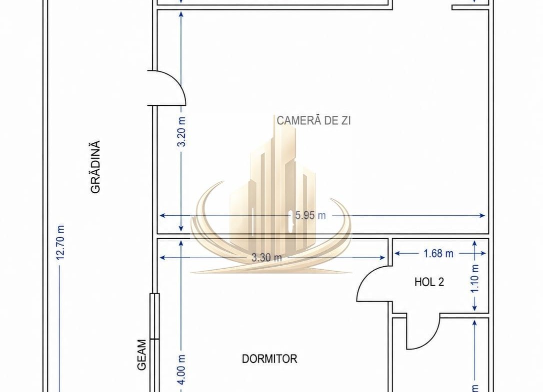 Apartament cu 2 camere și grădină proprie – gata de mutat! 🌿