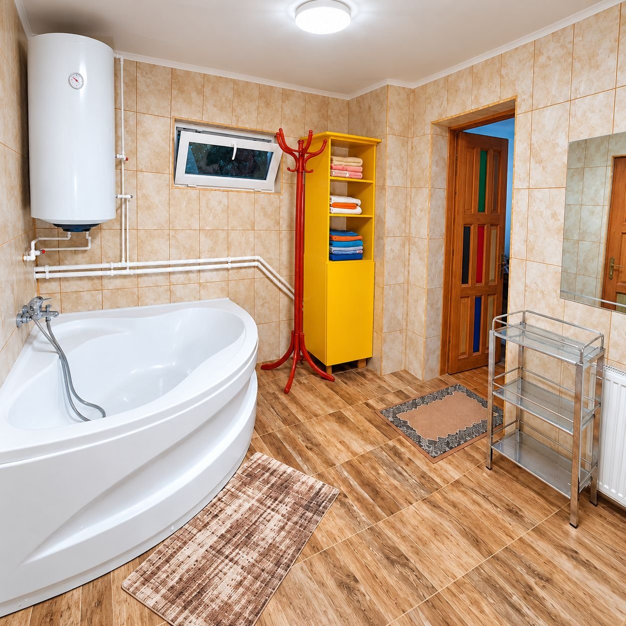 0baa2a4fbbb7474095c08d12df74c0d9 Casă cu grădină, saună și ciubăr în Băile Herculane | 2 zone de locuit