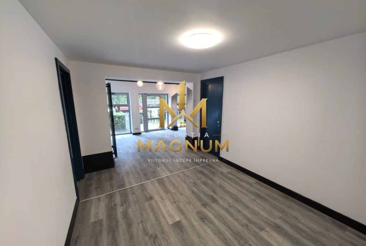 Spațiu comercial renovat, vitrină 10 m, bulevard principal, parter