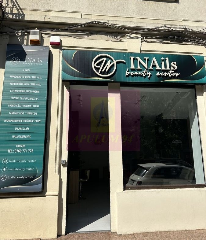 Spațiu comercial de închiriat – 176 mp | Vitrină și acces stradal