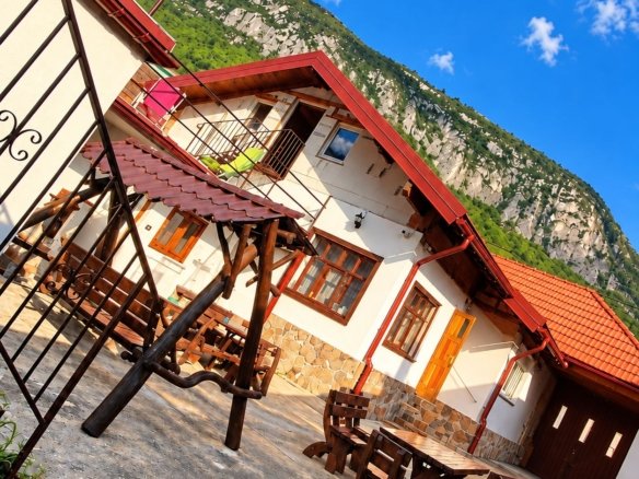 Casă cu grădină, saună și ciubăr în Băile Herculane | 2 zone de locuit