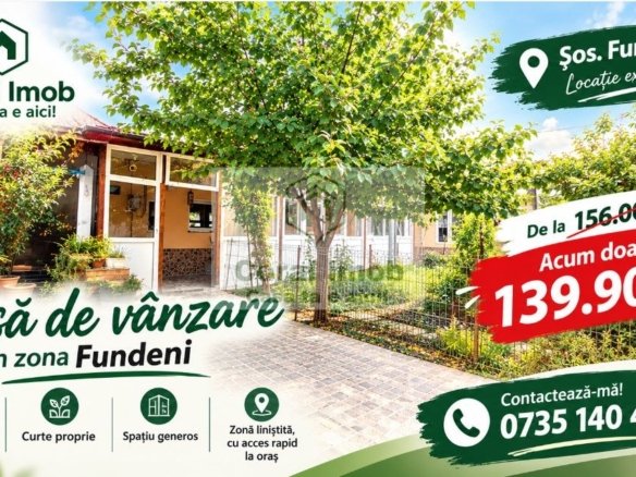 Casa 4 camere, curte individuala, Soseaua Fundeni, Bucuresti